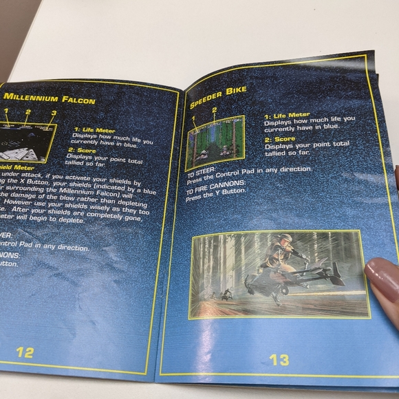 Super Star Wars: Return of the Jedi Super Nintendo 1994 Cartridge, Book SALE - Picture 11 of 11